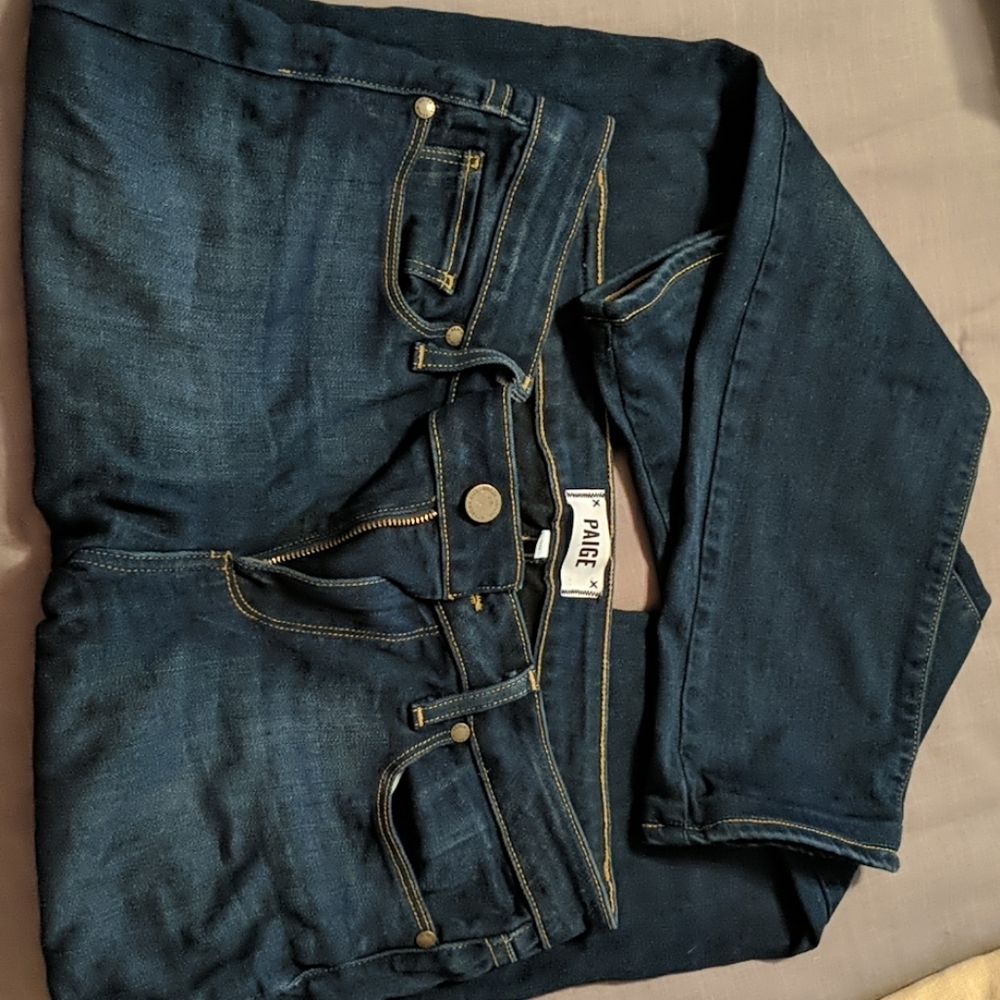 Paige Jeans Skyline Skinny dark wash